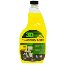 3D Удалитель тормозной пыли и жирных пятен c покрышек Yellow Degreaser 0,71л 106OZ24