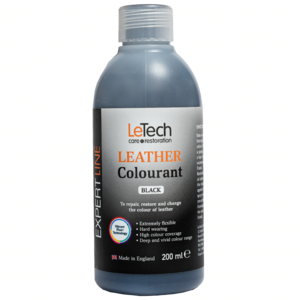 LeTech Краска для кожи (Leather Colourant) Black Expert Line 200мл