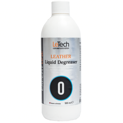 LeTech Средство для удаления жира с кожи (Liquid Leather Degreaser) 500мл