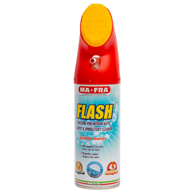 MA-FRA очиститель обивки салона антибактериальный пенный FLASH (spray) 400мл H0868