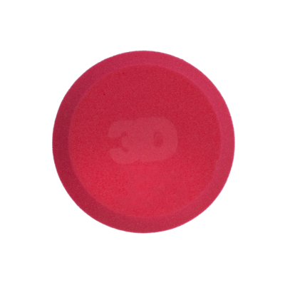 3D Аппликатор с закрытыми порами красный (мягкий) Applicator Red Foam tapered edge (1шт) 11,4 x 2,5см G-71R-3