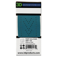 3D Шлифовальный материал в полосе Ceramic Paper 2-3/4'x13yd 120 Grit Multi-Hole G-2120R