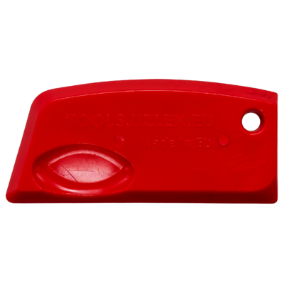 Uzlex Ракель для полиуретановых плёнок, красный, жёсткий 21912142