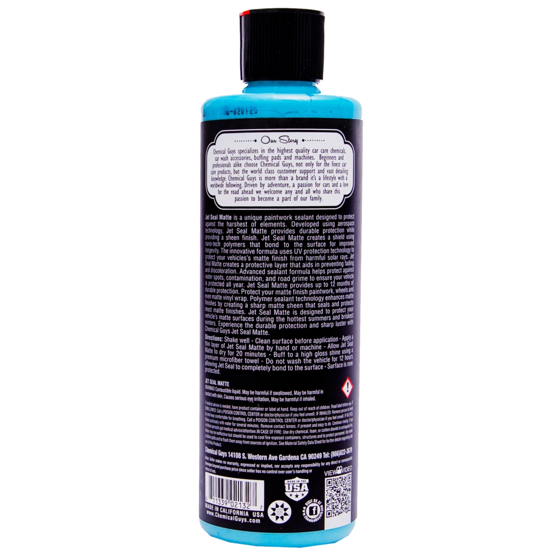 Chemical Guys Силант для матовых поверхностей кузова Jet Seal Matte
