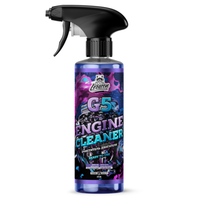 Очиститель двигателя LERATON G5 473мл (готовый состав)