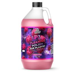 Очиститель-полироль пластика LERATON P1 RASPBERRY SMOOTHIEL 3,8л