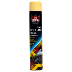 REMARCO Полироль для пластика, Бриллиантовый блеск 750мл. Brilliant Shine ВАНИЛЬ