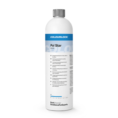Koch Chemie (COLOURLOCK) Средство для чистки кожи алькантары ткани с консервантом Pol Star 1 л 619-1L-01 (92001)