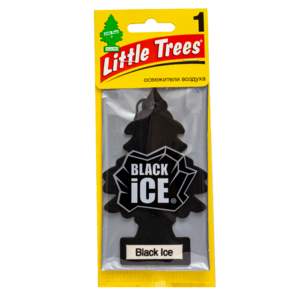 Little Trees Ароматизатор Ёлочка «Черный лёд» (Black Ice)