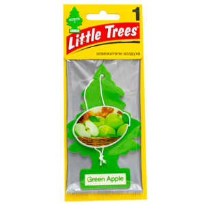 Little Trees Ароматизатор Большая ёлочка «Зелёное яблоко» (Green Apple)
