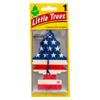 Little Trees Ароматизатор Ёлочка «Американский флаг» (Vanilla Pride)