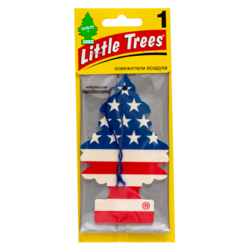 Little Trees Ароматизатор Ёлочка «Американский флаг» (Vanilla Pride)