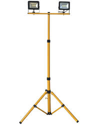 Два светодиодных прожектора на стойке FL-LED Light-PAD STAND 2x30W 4200К 5100Lm 220В IP65
