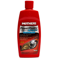 Mothers Очиститель-полироль для пластиковых фар и деталей Power Plastic 4lights 236 мл MS08808