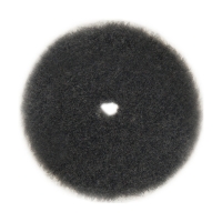 Buff and Shine Круг из нескольких видов шерсти с коротким ворсом Grey Uro-Wool Blend pad 127x146мм 5KWB