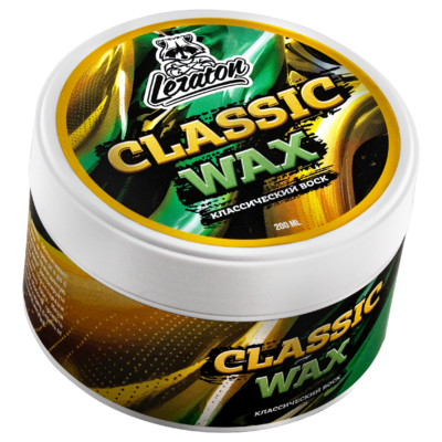 Натуральный твердый воск из карнаубы LERATON CLASSIC WAX 200мл