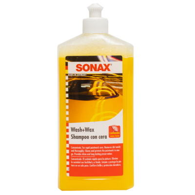 Sonax Автошампунь-концентрат с воском Wash and Wax 500мл 313200