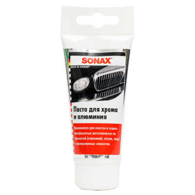 Sonax Паста для хрома и алюминия Chrome and Alupaste 75гр 308000