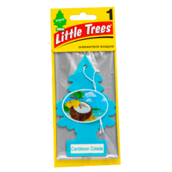 Little Trees Ароматизатор Ёлочка Карибский коктейль (Caribbean Colada)