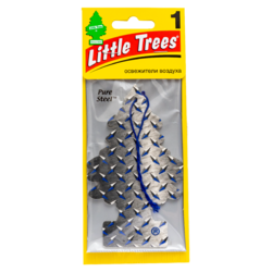 Little Trees Ароматизатор Ёлочка Стальная сила (Pure Steel)