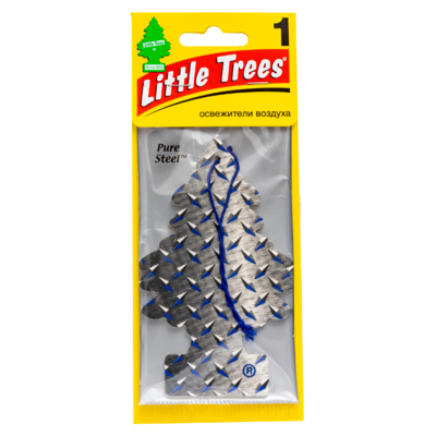 Little Trees Ароматизатор Ёлочка Стальная сила (Pure Steel)