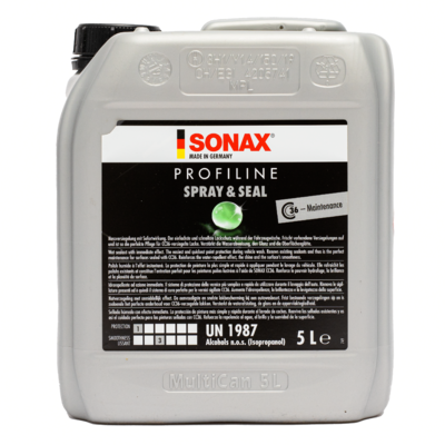 Sonax ProfiLine Быстрый блеск и гидрофоб Spray & Seal 5л 243500