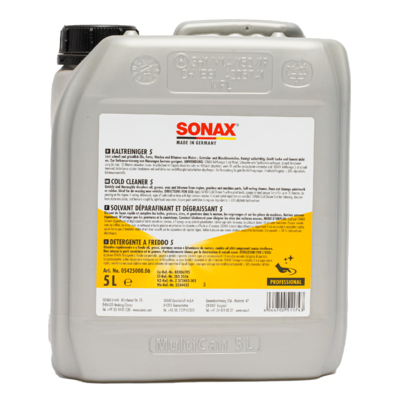 Sonax ProfiLine Очиститель холодного двигателя быстрого действия Cold Cleaner S 5л 542500