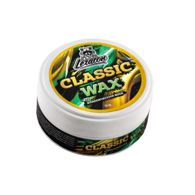 Натуральный твердый воск из карнаубы LERATON CLASSIC WAX 50мл