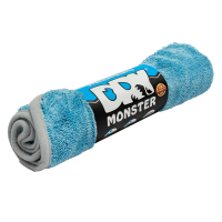 Dry Monster Синяя микрофибра для сушки с оверлоком 560gsm 50x60см TDT5060BL