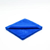 Dry Monster Универсальная двусторонняя микрофибра синяя 40х40 см 420 гр/м (DM4040B) DM 4040 Premium DARK BLUE