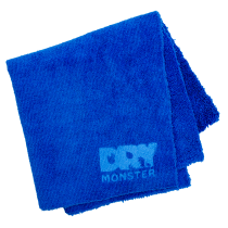 Dry Monster Синяя супер мягкая микрофибра ультразвук. обрезка 40х40см 420гр/м DM4040B