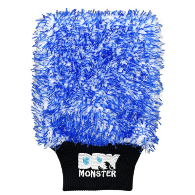 Dry Monster Синяя микрофибровая варежка для мойки Mitt DMM-B