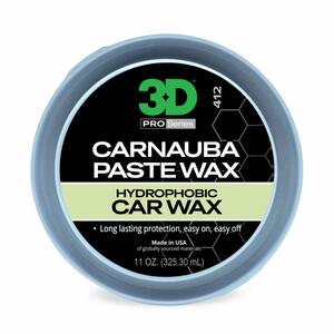3D Воск карнаубы с усилением блеска и глубины цвета Carnauba Paste Wax Paste 327 г 412