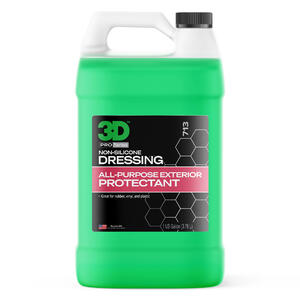 3D Средство на водной основе для ухода за пластмассой и резиной Non-Silicone Dressing 3,785 л 713G01