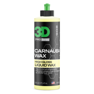 3D Карнаубский воск для глянца, блеска и защиты ЛКП Carnauba Wax 480 мл 908OZ16