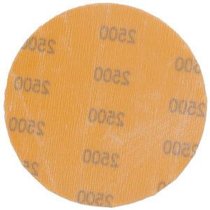 3D Абразивный диск на гибкой тканевой подкладке Sand Paper ACA LT Grey Flex p2500 6Disc G-62500