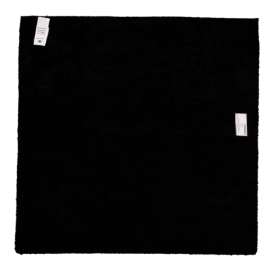3D Полотенце класса премиум черное Edgeless MF Towel Black 40x40 300GM G-38BK