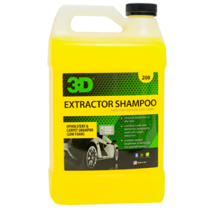 3D Шампунь для обивки и ковров (низкопенный) Extractor Shampoo 3,785л 208G01