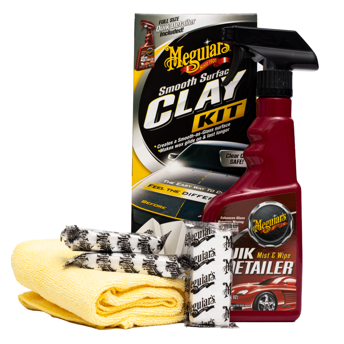 Meguiar's Очищающий набор Smooth Surface Clay Kit G191700 купить