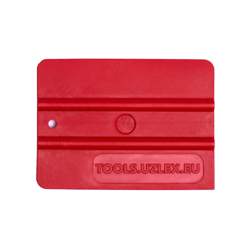 Uzlex Ракель простой 50 М1 красный 4 (100 x 75 мм) серия WRAP 21910593