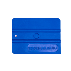 Uzlex Ракель простой 35 М2 синий 4 (100 x 75 мм) серия WRAP 21910597