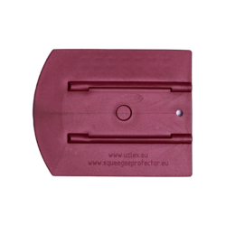 Uzlex Ракель эргономичный сред. жестк бордовый 4' 30 град. (110x90мм+30 град.) серия SIGN 21910550