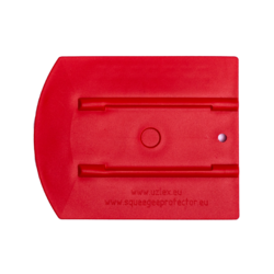 Uzlex Ракель эргономичный 50 М1 красный 4+ (110 x 90 мм + 30 град.) серия WRAP 21910596