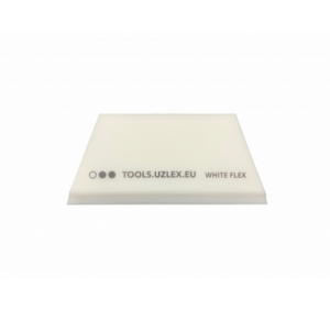 ПРОРАКЕЛЬ (Uzlex) Ракель WHITE-FLEX (гибкий) для полиуретановых пленок 110 мм. 21920137