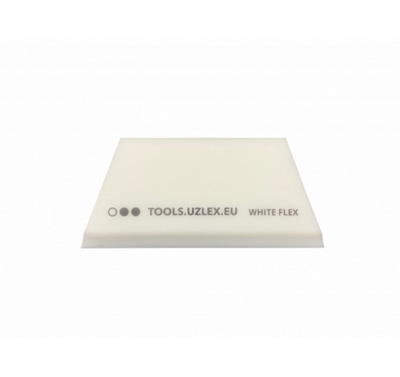 ПРОРАКЕЛЬ (Uzlex) Ракель WHITE-FLEX (гибкий) для полиуретановых пленок 110 мм. 21920137