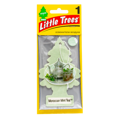 Little Trees Ароматизатор Ёлочка Марокканская Мята (Moroccan Mint Tea)