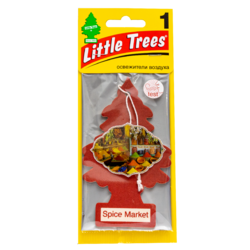 Little Trees Ароматизатор Ёлочка Ярмарка Специй (Spice Market)
