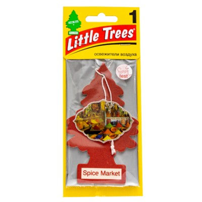 Little Trees Ароматизатор Ёлочка Ярмарка Специй (Spice Market)