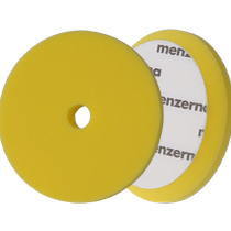 Желтый поролоновый полировальный диск Menzerna для среднеагрессивной полировки 75/95мм.