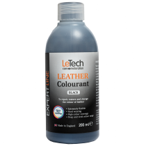 LeTech Краска для кожи (Leather Colourant) Black Expert Line 200мл